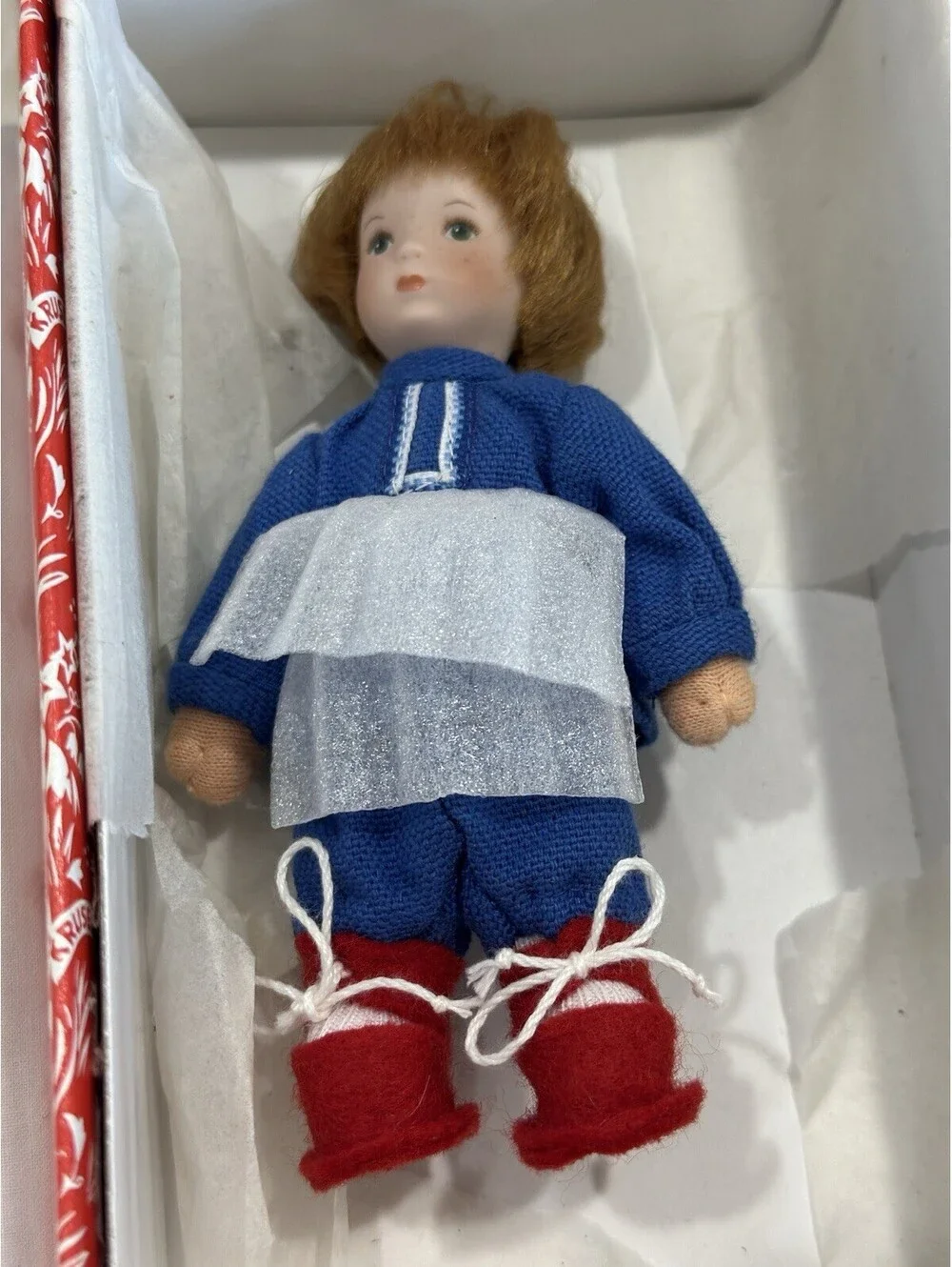 Robertchen (Puppenstubenpuppe / Dollhouse Doll) NEW IN BOX Vintage